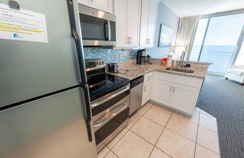 Downtown Myrtle Beach Condo | New Top Floor Direct Oceanfront with Amazing View!