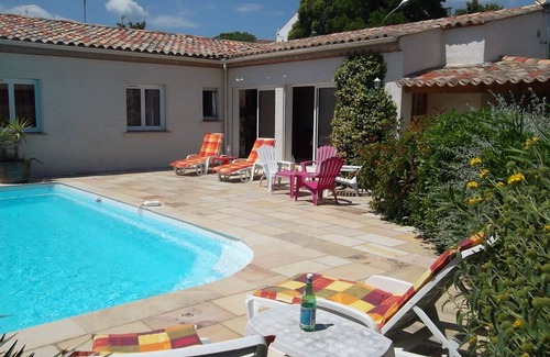 Saint-Genies-de-Fontedit Villa | NEW VILLA, PRIVATE POOL, quiet, close to beaches