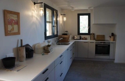 Hameau de Palombaggia Villa | NEW VILLA for 12 people feet in the water on the beach of Palombaggia