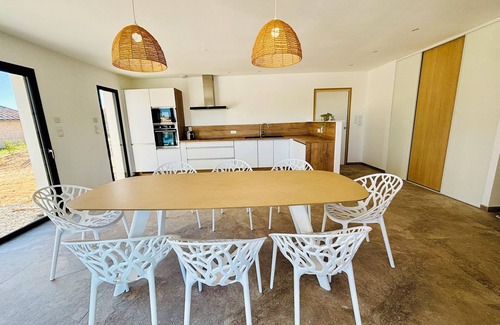 Rosieres Villa | New villa with swimming pool in Rosieres Ardèche 10 pers max