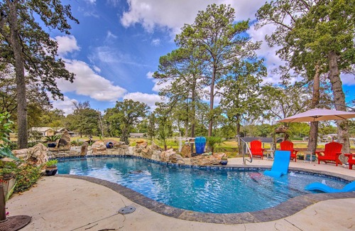 Tool Cottage | NEW! Waterfront ‘Hidden Haven’ w/ Pool & Hot Tub!
