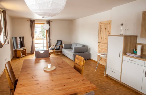 Rueckholz House | Newly built comfortable apartment with roof terrace