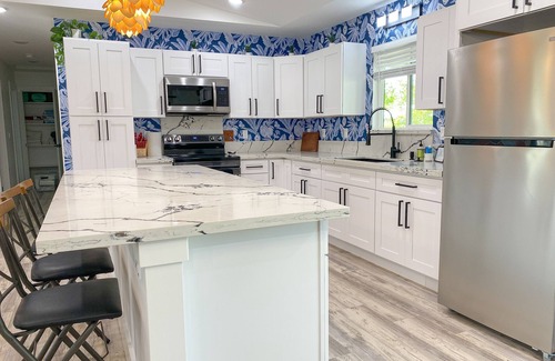 Ainaloa House | Newly-built dog-friendly home with large yard, shaded patio, & washer/dryer