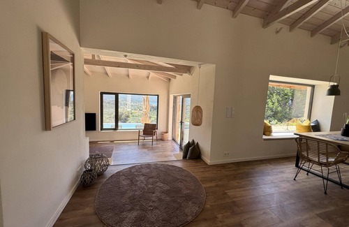 Pylos-Nestoras House | Newly built finca with pool above the picturesque Finikounda Bay, Peloponnese