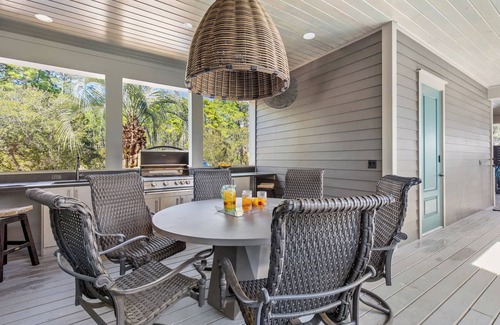 Grayton Beach House | Newly Built Lux Grayton Beach Home "Timeless 30A" Pool, Golf Cart, Bikes