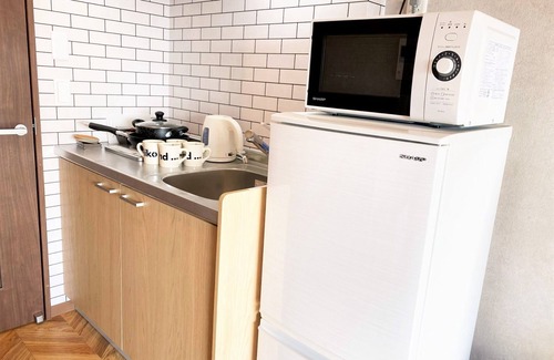 Nishi Apartment | Newly built Up to 4 people allowed Nonsmoking Collaboration room 6 minutes walk to Kyocera Dom - RLiS house Osaka Dome City 803 /Osaka Ōsaka