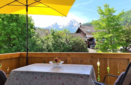 Bischofswiesen Apartment | Newly built vacation apartment Am Böcklweiher with magnificent Watzmann view