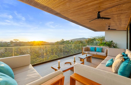 Playa Grande House | Newly Built Villa with Stunning 360° Ocean & Mountain Views, Two Pools, Elevator & near the Beach