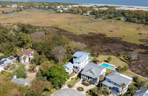 Saint Simons Island House | Newly Constructed, Large Executive Luxury Home W/Heated Pool