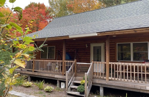 Brighton House | Newly constructed log home, charming all season retreat in Island Pond