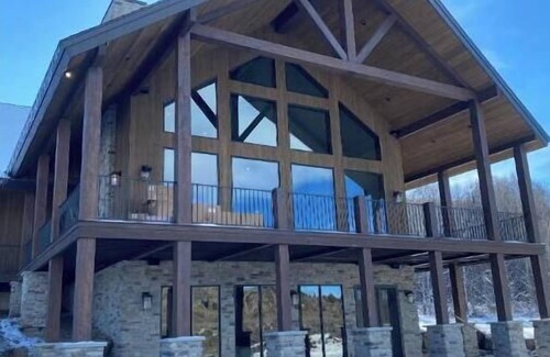 Chester House | Newly constructed river retreat. Fly fishing in summer, snowmobiling in winter.