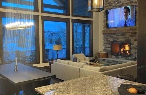 Chester House | Newly constructed river retreat. Fly fishing in summer, snowmobiling in winter.