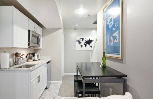 Brightwood Park Apartment | Newly furnished 1br in Petworth, parking and yard.