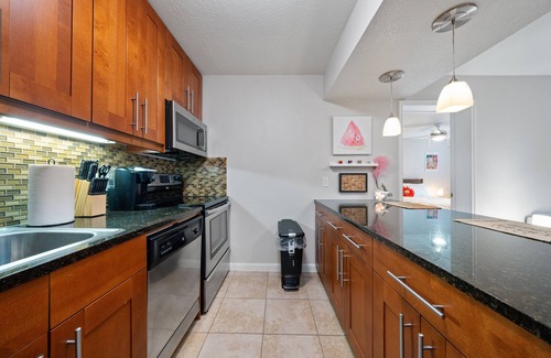 Allandale Condo | Newly furnished 2/2 bedroom condo in Centrally-located, delightful Austin