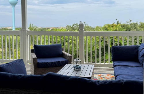 Corolla Condo | *Newly* Listed Ocean View, Elevator, Beach Access, Golf, Community Pool,