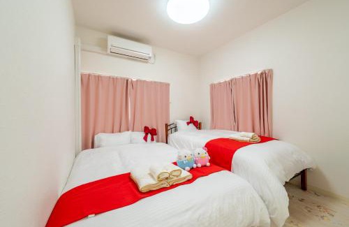 Konohana Apartment | Newly opened 6LDK USJ Hotel Family friendly Free parking 10 minutes to USJ 道頓堀 関西空港 大阪城 海遊館