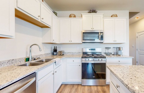 Millville House | Newly remodeled - dog friendly townhome with pools, tennis, washer/dryer & AC