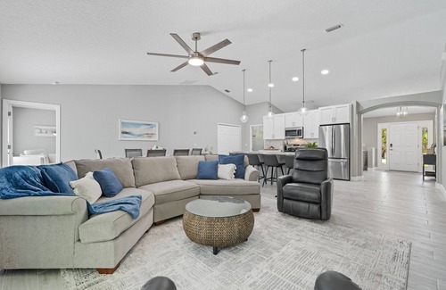 Palm Coast House | Newly Remodeled, Spacious 4-Bedroom Getaway