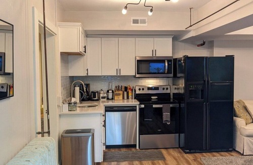 North Downtown Apartment | Newly remodeled basement apt just two blocks from the downtown mall - 2 miles to hospital