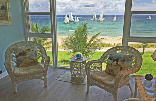 Hillsboro Beach Condo | NEWLY REMODELED BEACHFRONT APT - 3 MO SEASONAL RENTAL