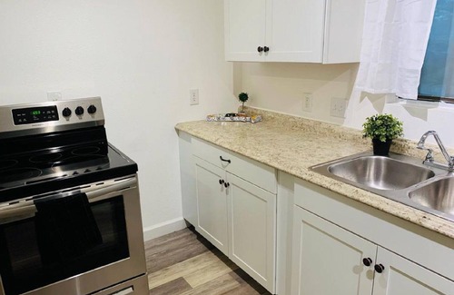 Thomas Drive House | Newly renovated home near Beach with fenced in backyard