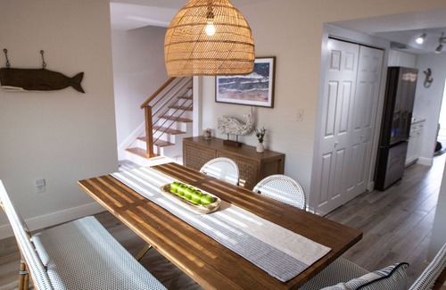 New Smyrna Beach House | Newly renovated townhouse steps from the beach and pool