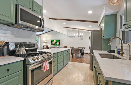 Zenda House | Newly renovated 4-bed, 2-bath spacious home, walking distance to Lake Geneva.