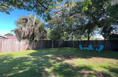 Bay St Louis House | Newly renovated beach cottage in Old Town has golf cart, big yard & pet friendly