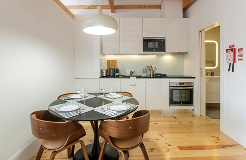 Centro / Baixa Apartment | Newly Renovated Central Loft w/AC by LovelyStay
