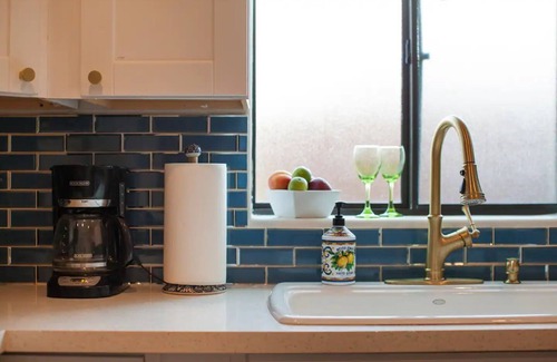 Santa Rita Park House | Newly Renovated Downtown Adobe Oasis w/Pool, BBQ, Firepit, Games
