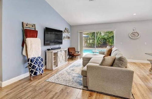 Delray Beach House | Newly Renovated Home With Pool Minutes To Atlantic Avenue