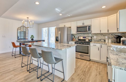 Fletcher House | Newly renovated home near downtown Asheville w/spacious deck, W/D, great views