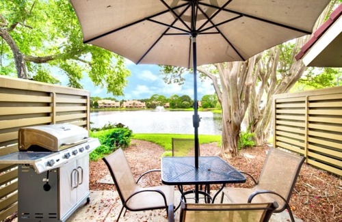 Sandestin Villa | Newly Renovated! Idyllic Lake Views, Golf Cart Included, Beach Close By!