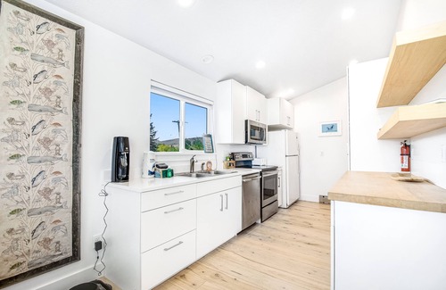 Garden City House | Newly Renovated Lakefront Home w/Private Beach, Deck, Elevator, Views - Dog OK