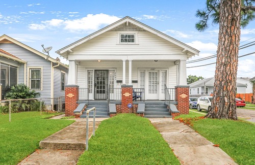 Gentilly Terrace House | Newly Renovated Light and Bright "Shotgun Double"