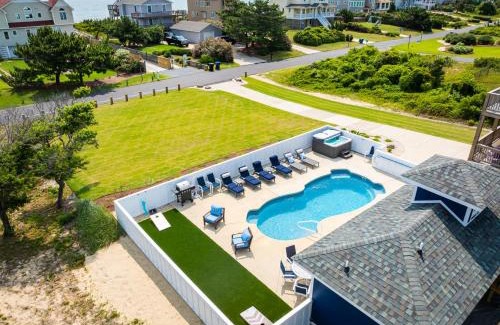 Carolina Dunes House | Newly Renovated Semi-Oceanfront Duck Home With Pool
