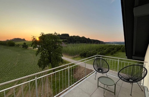 Tettnang Apartment | Newly renovated vacation apartment Hopfenblick 100sqm 6 persons roof terrace