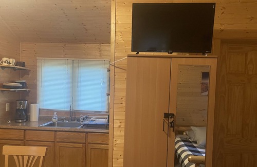 Houghton Lake Cabin | Newly updated knotty pine cabin, within walking distance from Houghton Lake.