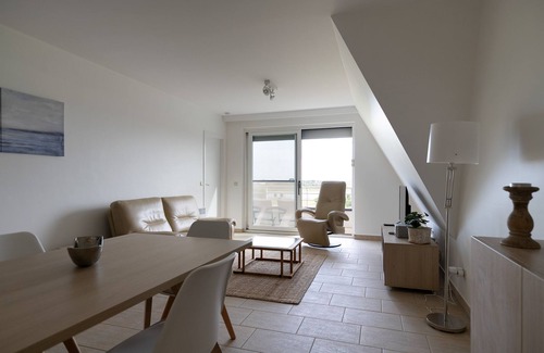 Nieuwpoort Apartment | Newport Island Avec vue à 160° sur la Mer, le Chenal et le Port de Plaisance