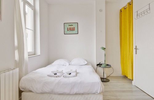 Saint-Maurice Pellevoisin Apartment | Nice and calm studio in Lille-Europe nearby the Old City - Welkeys