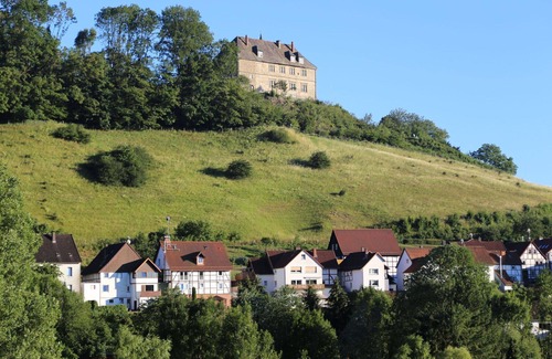 Schieder-Schwalenberg Apartment | Nice apartment for 4 guests with WIFI, TV, terrace and pets allowed