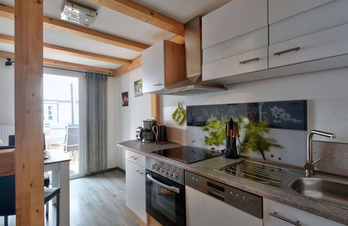 Schieder-Schwalenberg Apartment | Nice apartment for 4 people with WIFI, TV, balcony and pets allowed