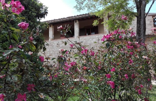 Colle di Val d'Elsa Villa | Nice apartment in villa with pool, WIFI, TV, patio and panoramic view, close to San Gimignano