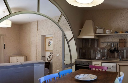 Colle di Val d'Elsa Villa | Nice apartment in villa with pool, A/C, WIFI, TV, patio and panoramic view, close to San Gimignano