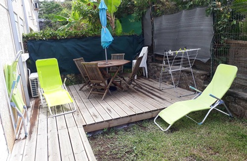 St Gilles-les-Bains Apartment | Nice apartment with garden, sea view, 200 m from the lagoon
