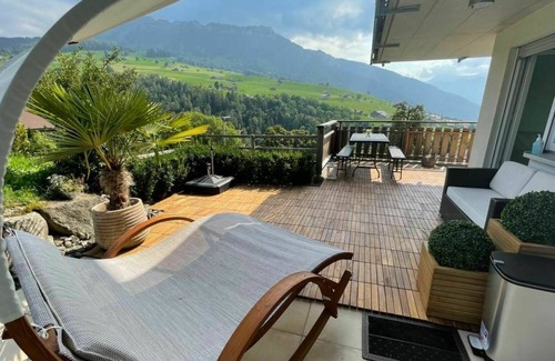 Aeschlen ob Gunten Apartment | Nice apartment for 4 guests with WIFI, TV, balcony and parking