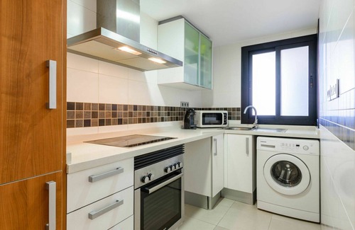 El Grau de Moncofa Apartment | Nice apartment for 4 people with pool, A/C, WIFI, TV and terrace