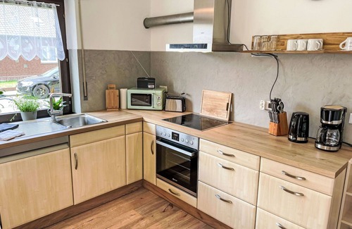 Bevergern Apartment | Nice apartment for 6 guests with WIFI, TV and terrace