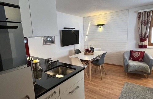 Churwalden Apartment | Nice apartment for 2 guests with WIFI, TV and balcony