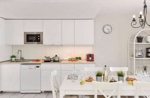 Pasito Blanco Apartment | Nice apartment for 4 guests with pool, WIFI, A/C, TV, terrace and pets allowed